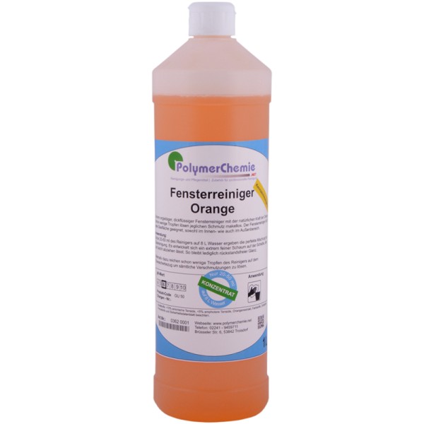 Fensterreiniger Orange - 1 Liter