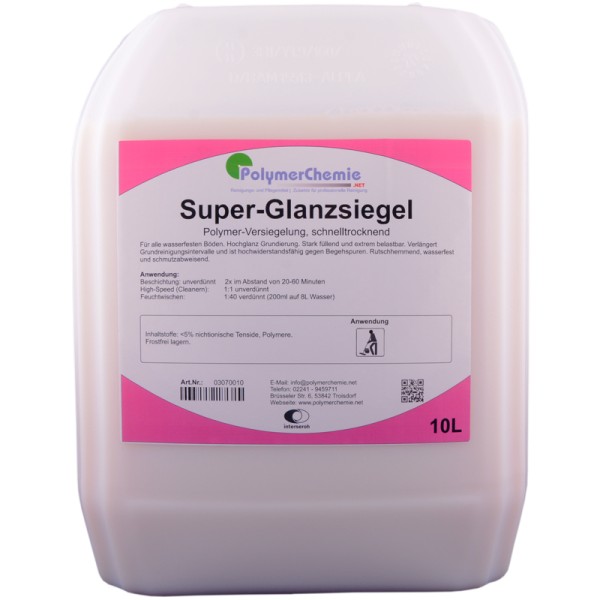 Super-Glanzsiegel - 10 Liter